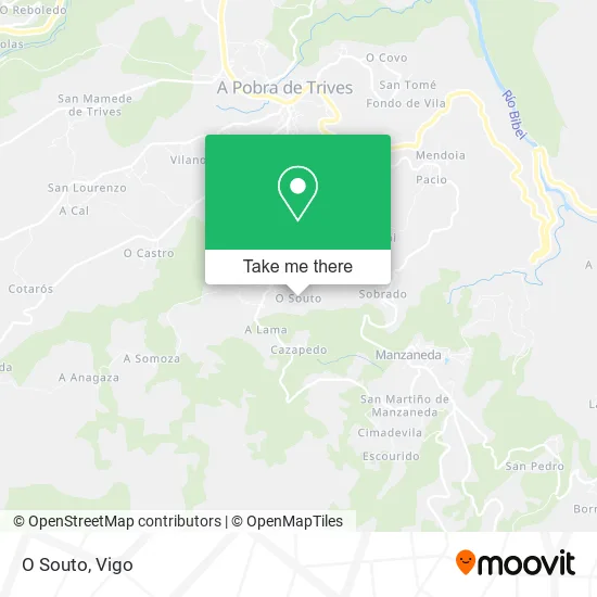 O Souto map