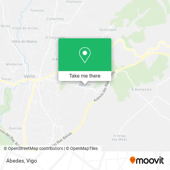 Ábedes map