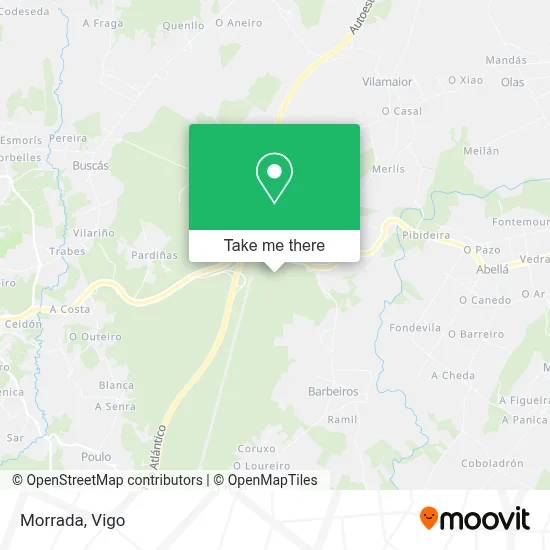 Morrada map