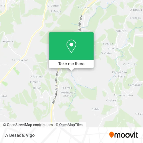 A Besada map