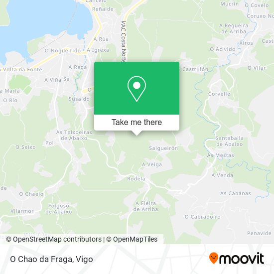 O Chao da Fraga map