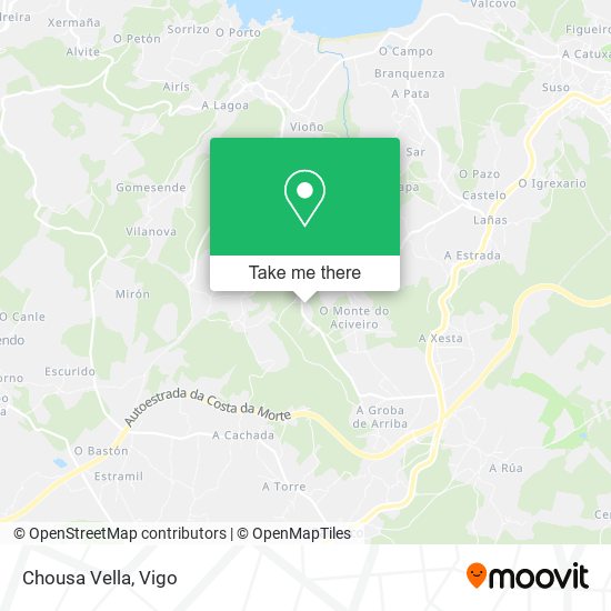 Chousa Vella map