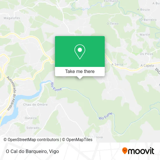 O Cal do Barqueiro map