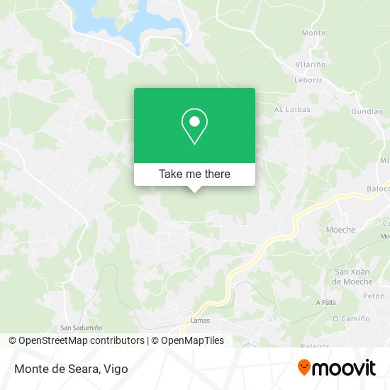 Monte de Seara map