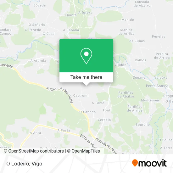 O Lodeiro map