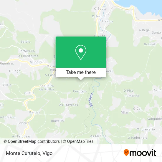 Monte Curutelo map