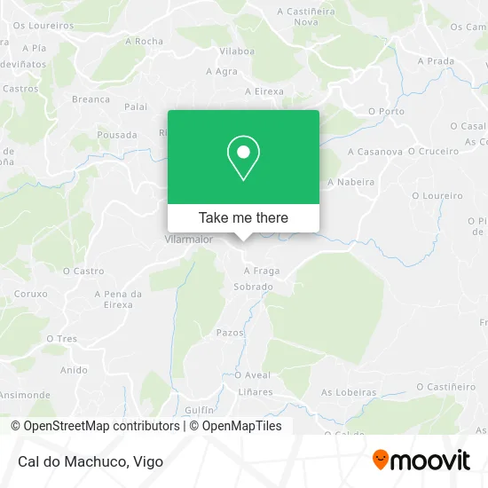 Cal do Machuco map