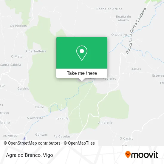 Agra do Branco map