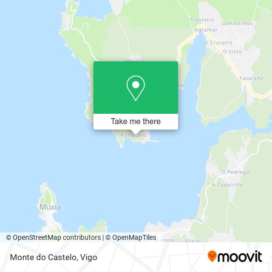 Monte do Castelo map