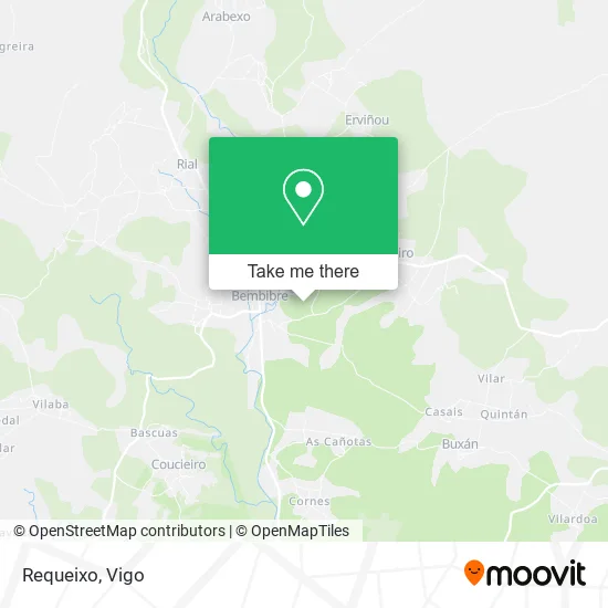 Requeixo map