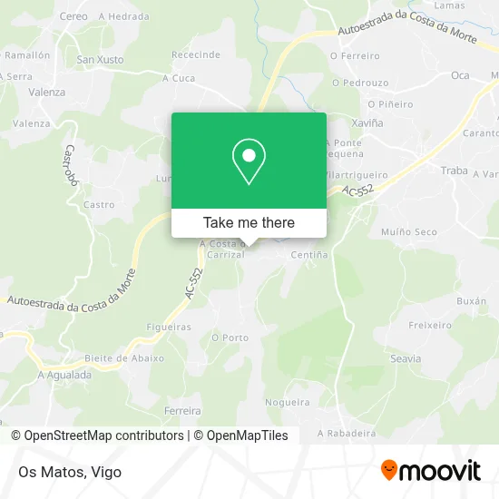 Os Matos map