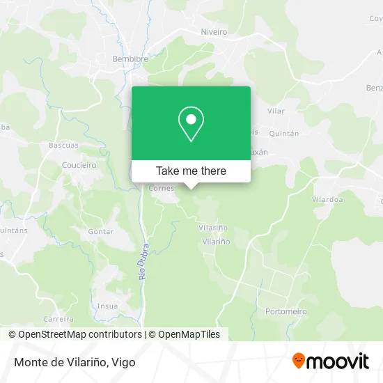 Monte de Vilariño map