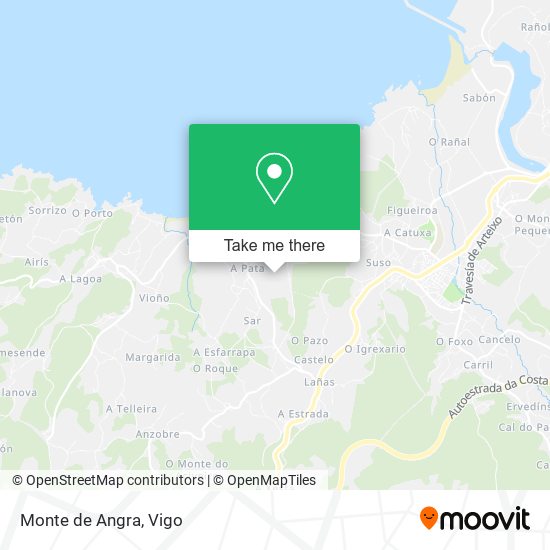 Monte de Angra map