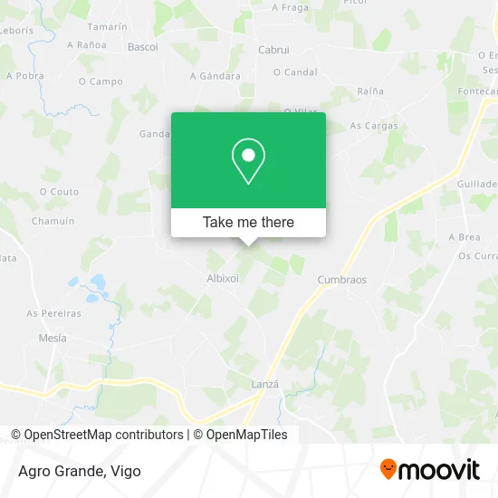 Agro Grande map