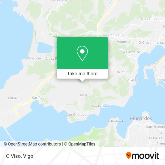 O Viso map