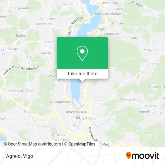 Agrelo map