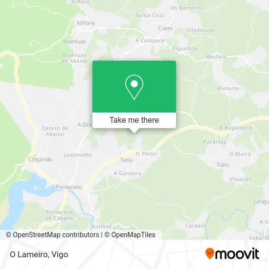 O Lameiro map