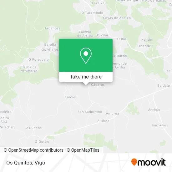 Os Quintos map