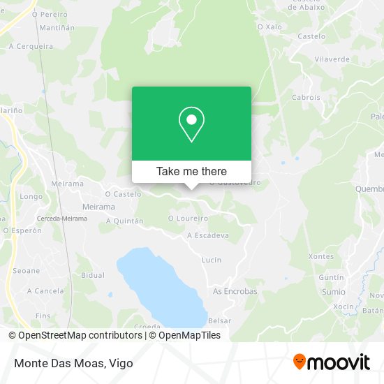 Monte Das Moas map