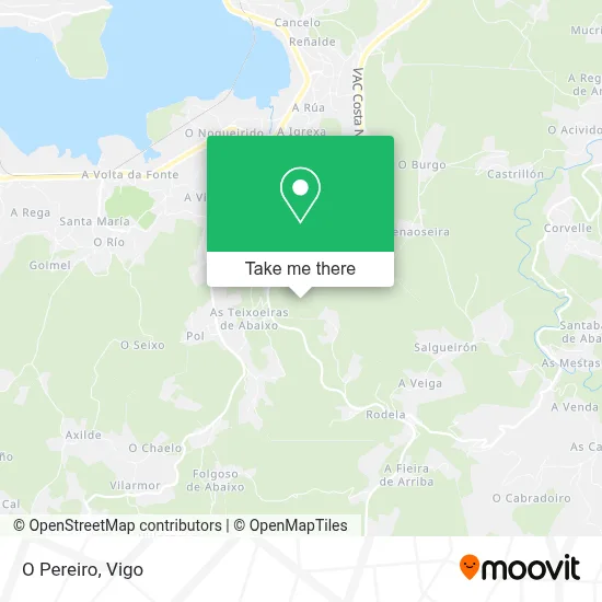 O Pereiro map