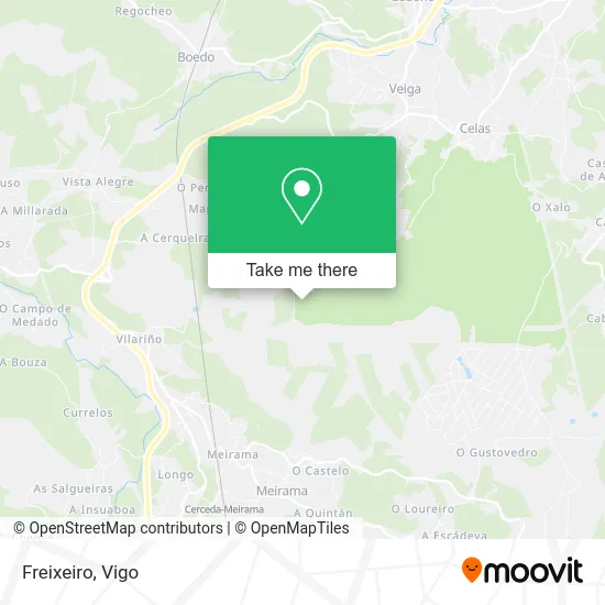 Freixeiro map