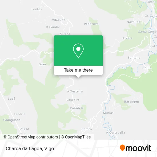 Charca da Lagoa map