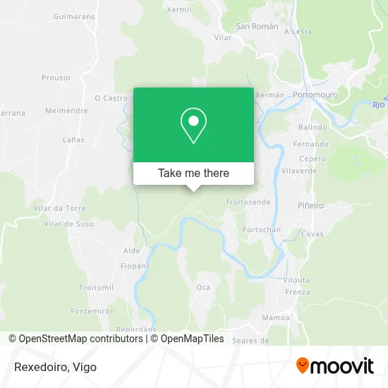 Rexedoiro map