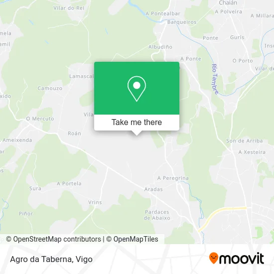 Agro da Taberna map