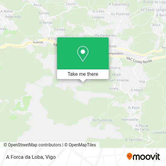 A Forca da Loba map