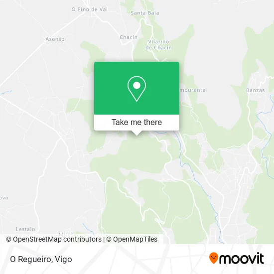 mapa O Regueiro
