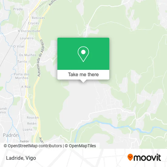 Ladride map
