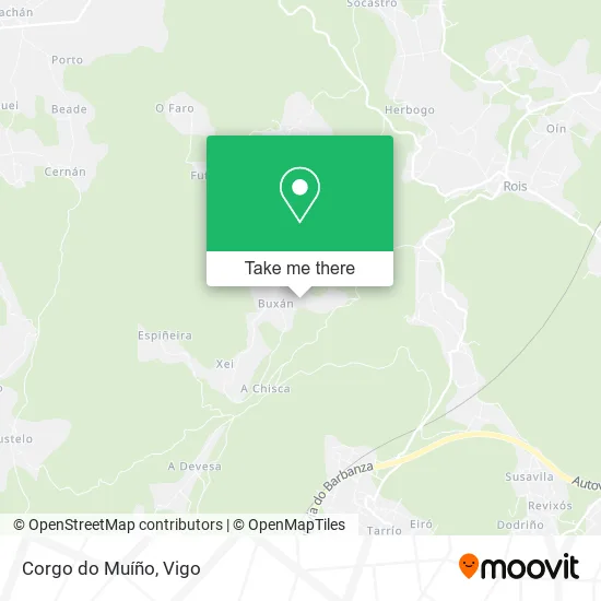 Corgo do Muíño map