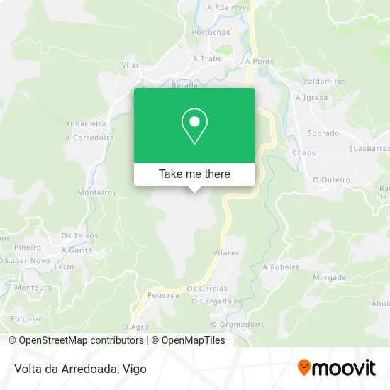 Volta da Arredoada map