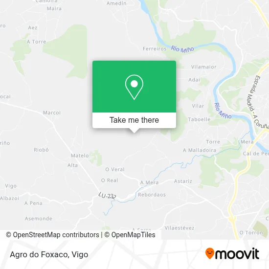 Agro do Foxaco map
