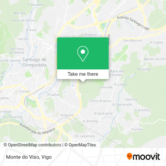 Monte do Viso map