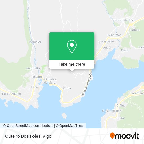 Outeiro Dos Foles map