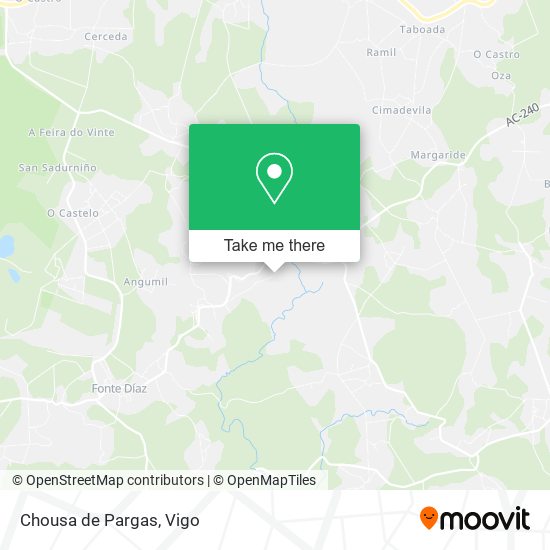 Chousa de Pargas map