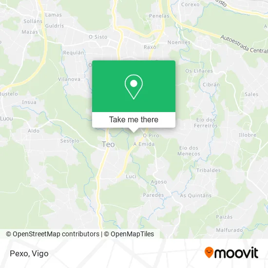 Pexo map