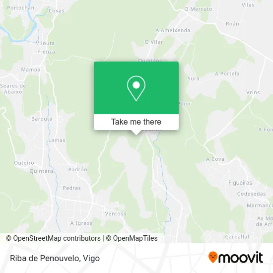 Riba de Penouvelo map