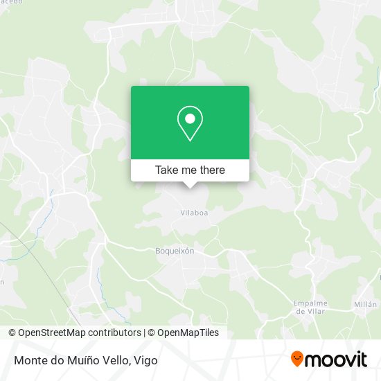 Monte do Muíño Vello map