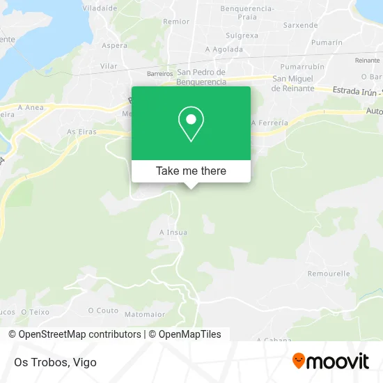 Os Trobos map