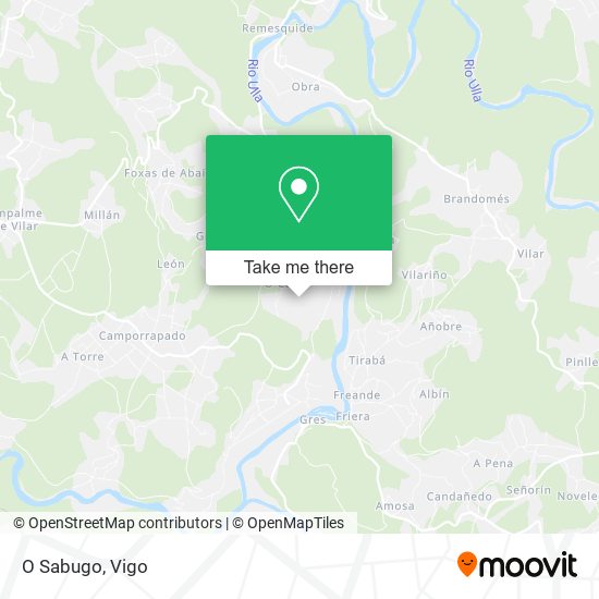 O Sabugo map