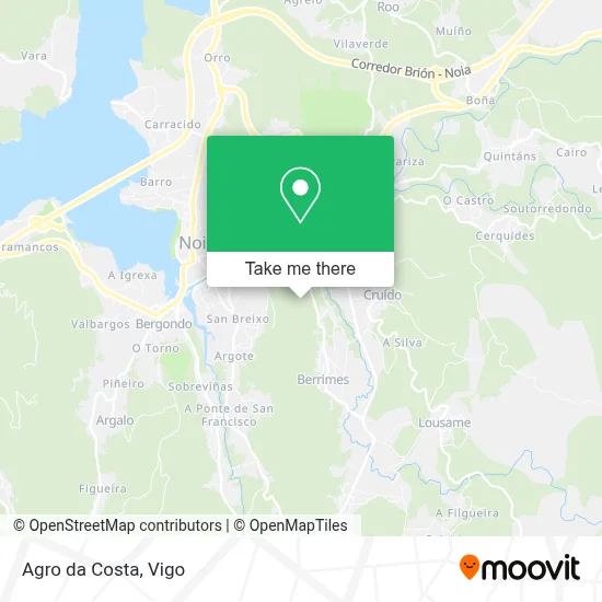 Agro da Costa map