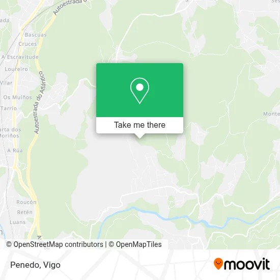 Penedo map