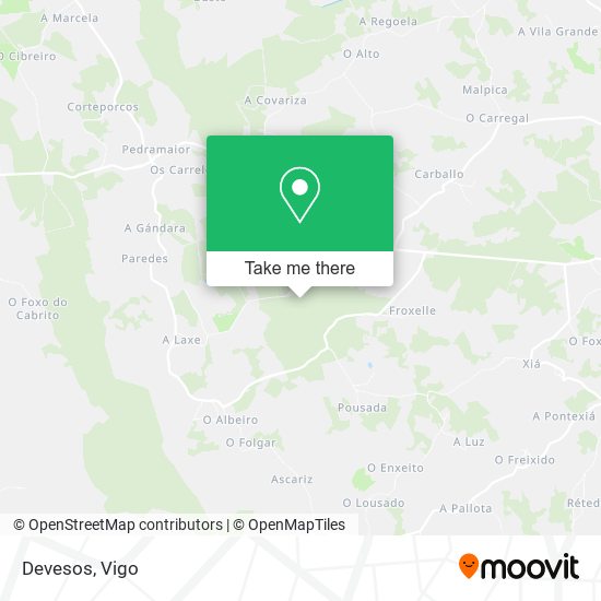 Devesos map