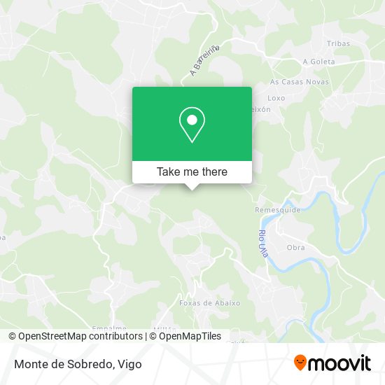 Monte de Sobredo map