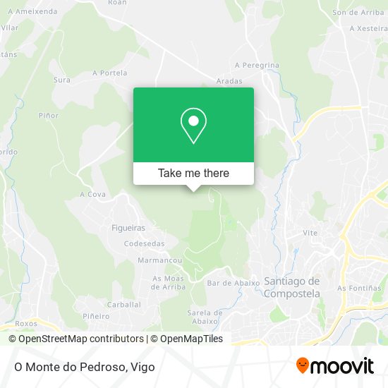 O Monte do Pedroso map