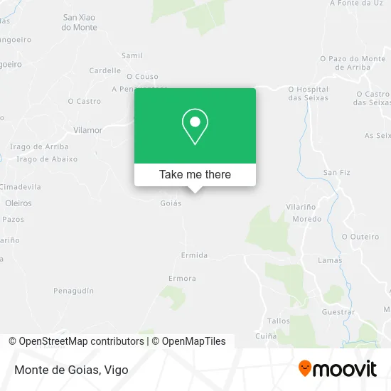 Monte de Goias map