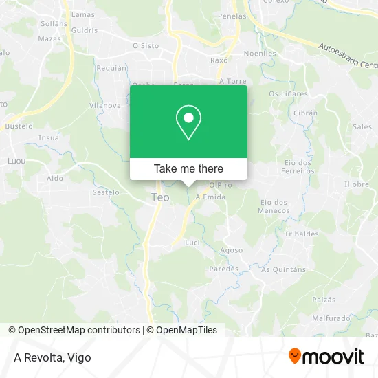 A Revolta map