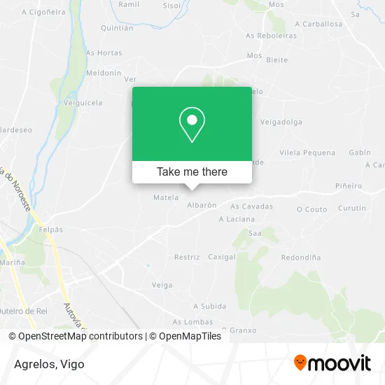 Agrelos map